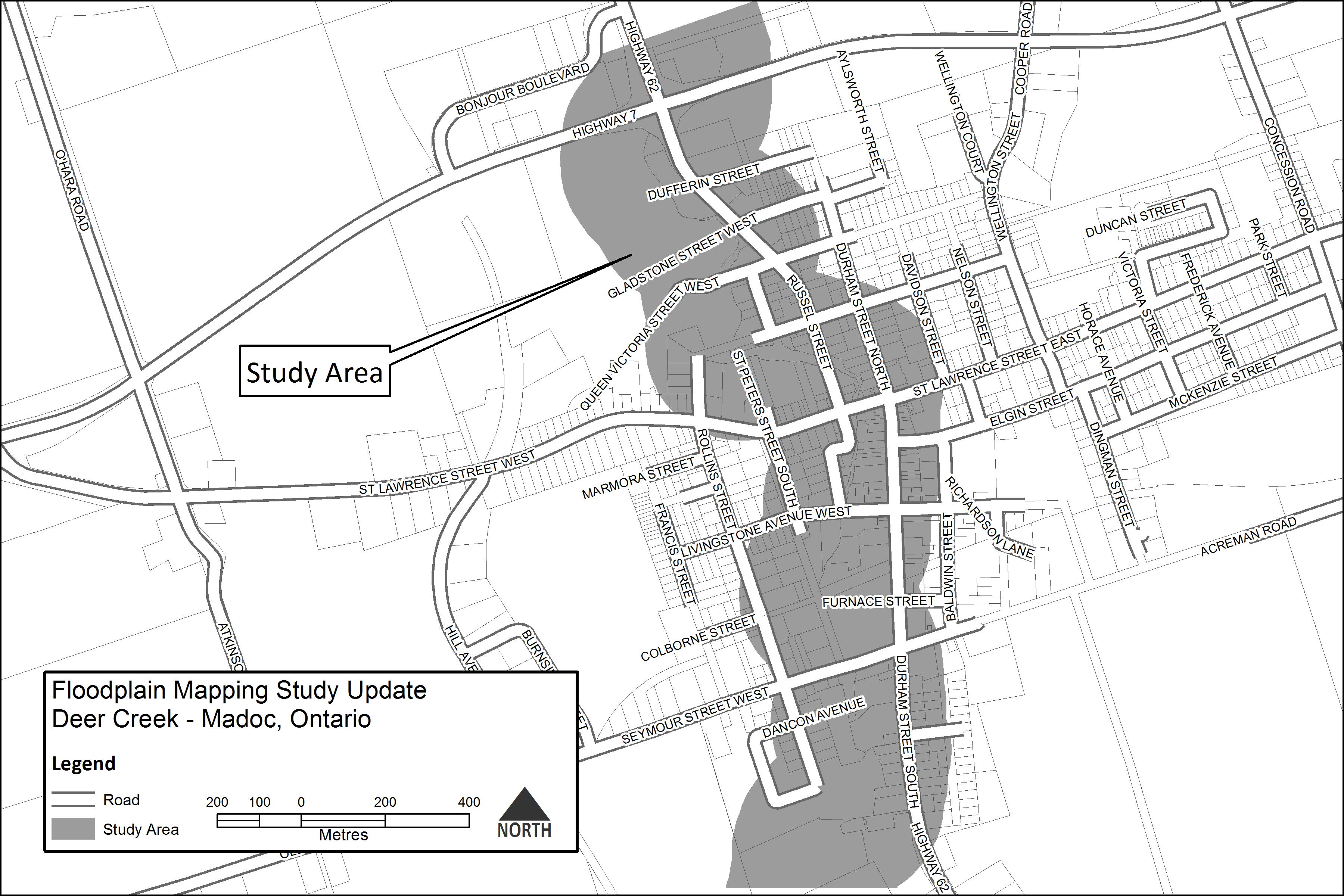 Map of project area