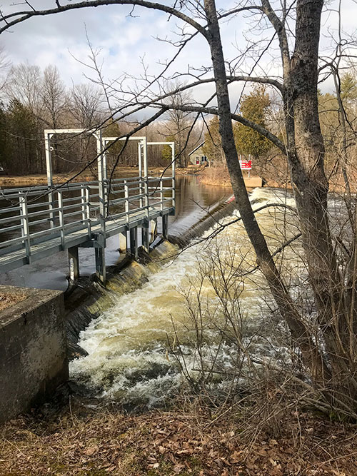 Laraby Rapids Dam